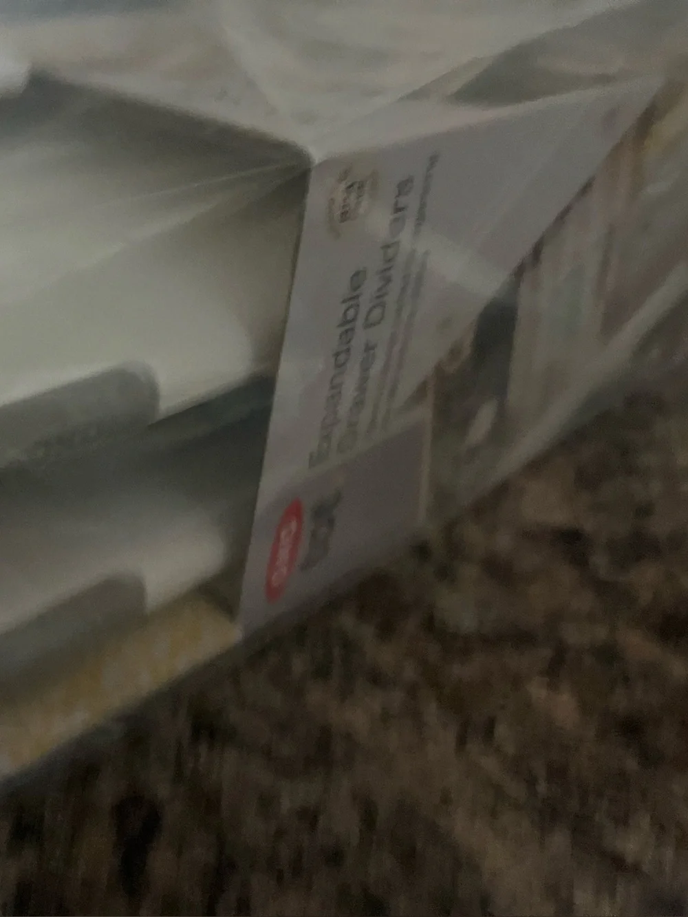 Oxo Tot Expandable Drawer Dividers in White